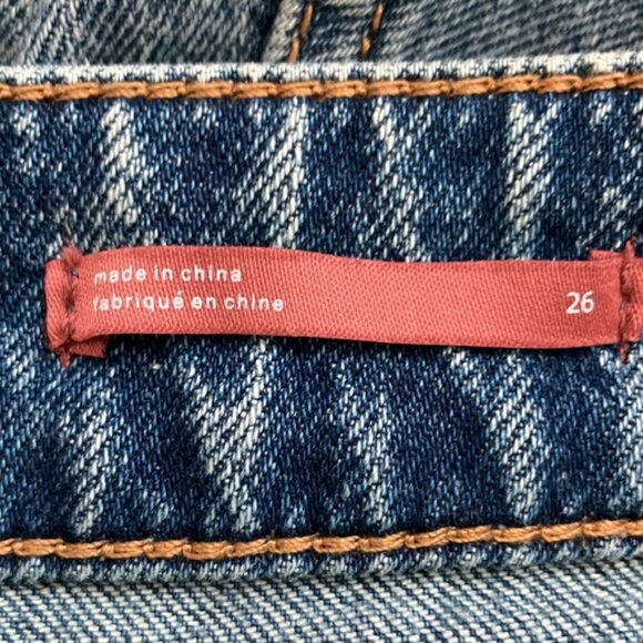 Pilcro Mid Rise Straight Leg Jeans - Picture 7 of 10